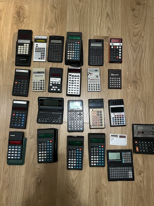 24 Kalkulatory vintage prl unitra bolek magda