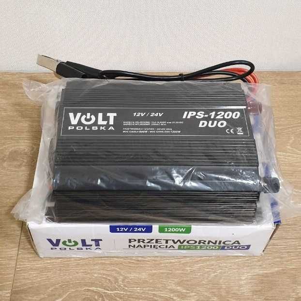 Інвертор Volt Polska IPS 1200 DUO (600/1200 Ват 12В/24В)