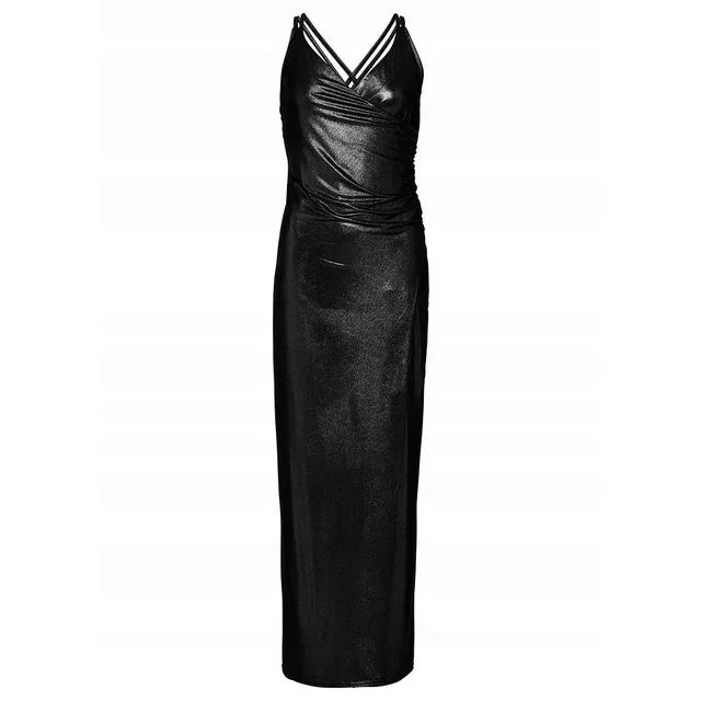 Bonprix Elegancka suknia wieczorowa z błyskotką 44-46