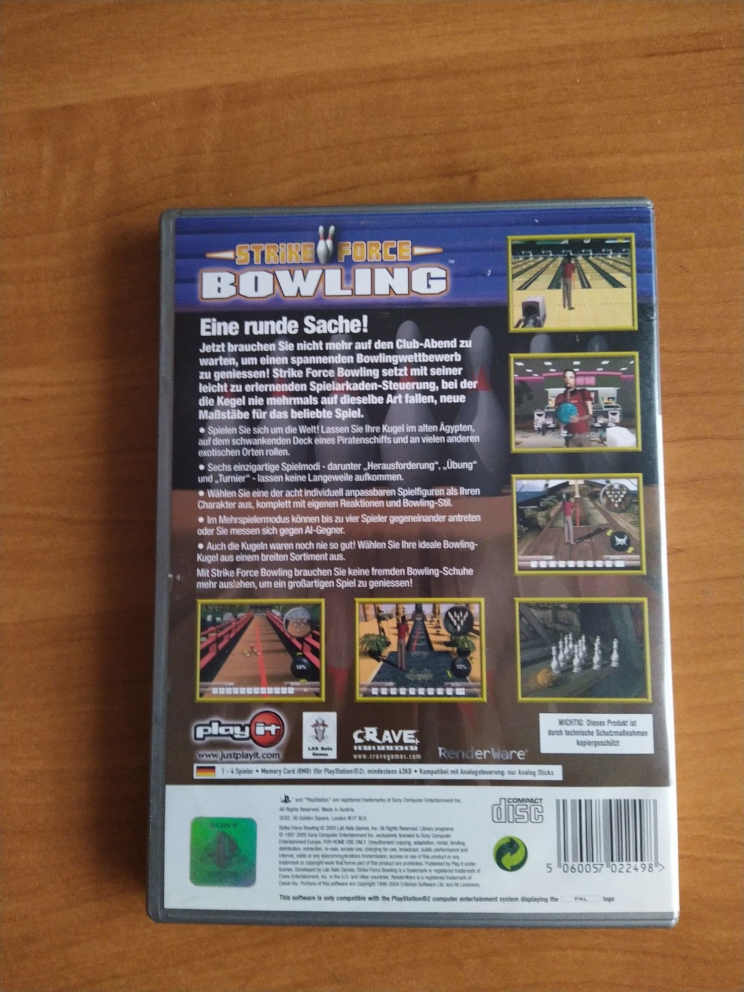 Strike Force Bowling PS2