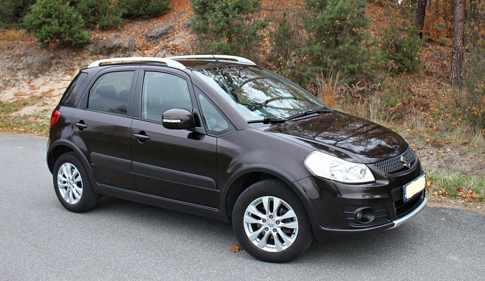 Suzuki SX4 Salon Polska 4x4 Bezwypadkowy Kamera Grzane Fotele Keyless