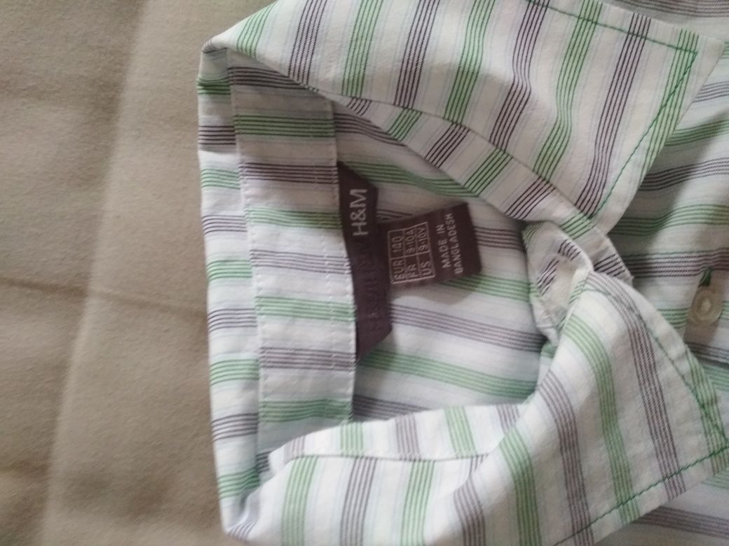 Koszula z długim rękawem marki H&M r. 140