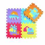 10 szt. puzzle piankowe mata pojazdy CB-114