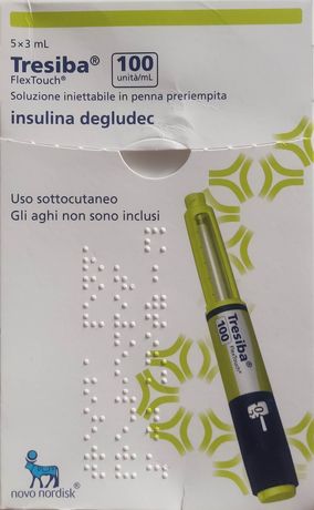 Tresiba 100ml  інсулін від діабету 2 типу