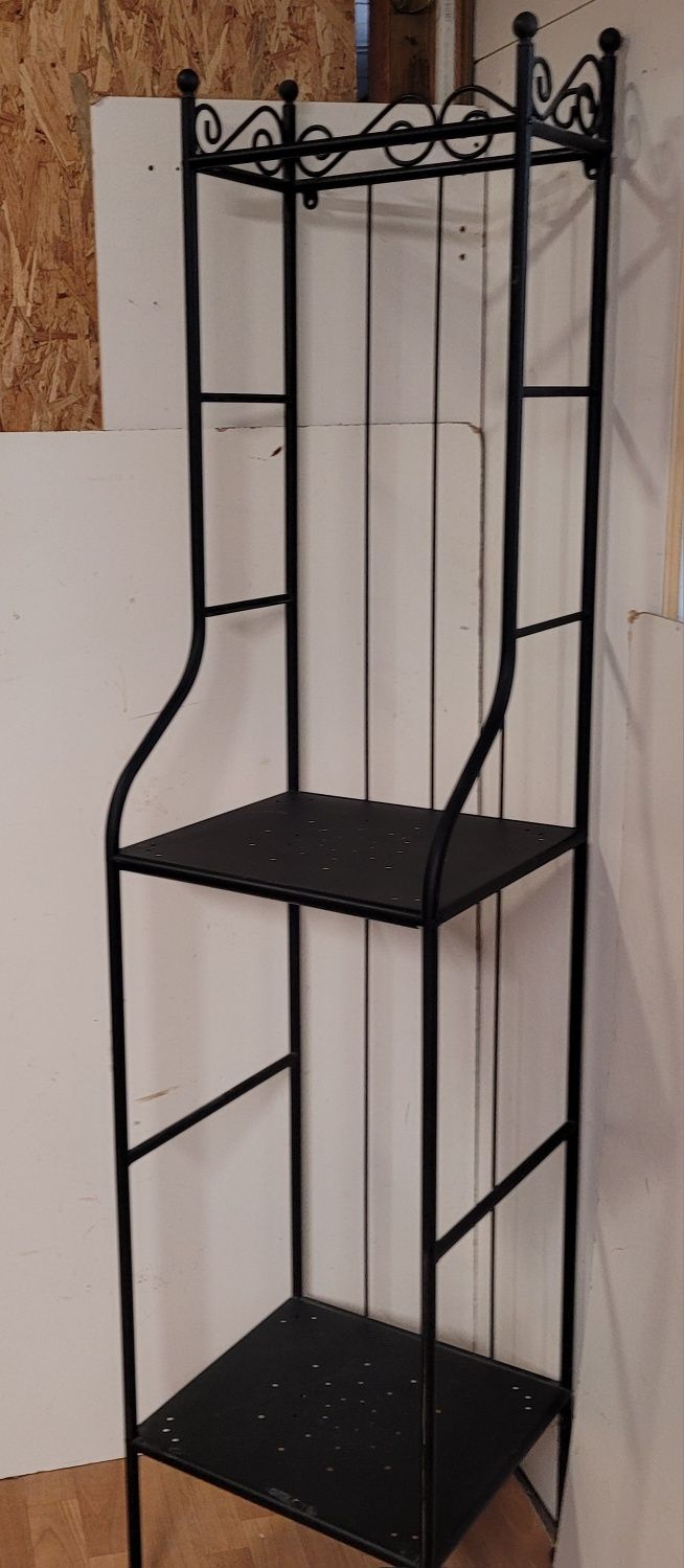 Regał metalowy łazienkowy Ikea Ronnskar wąski