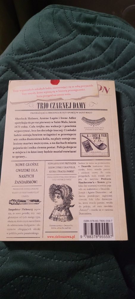 Sherlock Łupin i ja - Trio czarnej damy - Irenę Adler