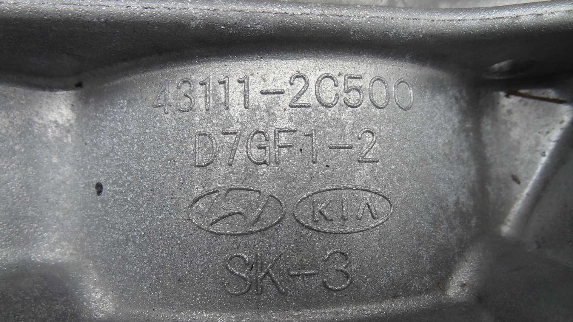 Hyundai Kia 1.0 T-GDI skrzynia biegów 43111_2c500  D7GF1-2