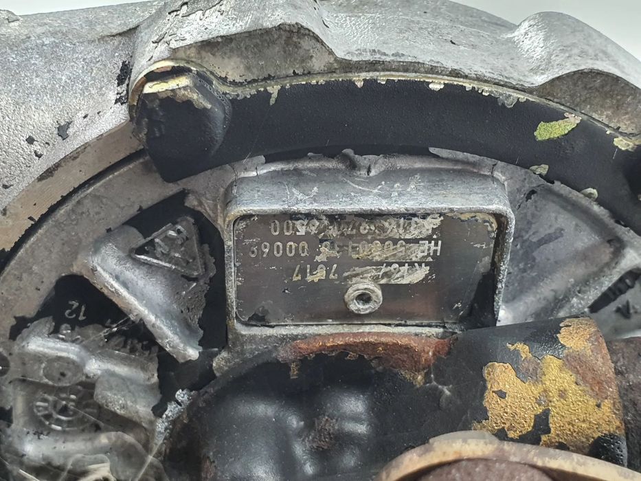 TURBINA TURBO FLANSZA GRUSZKA  MAN LE TGL