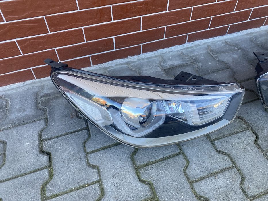 Lampy Kia Rio 4 IV Soczewka Led Komplet