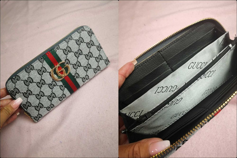 Portfel damski duży gucci portfele guess hit