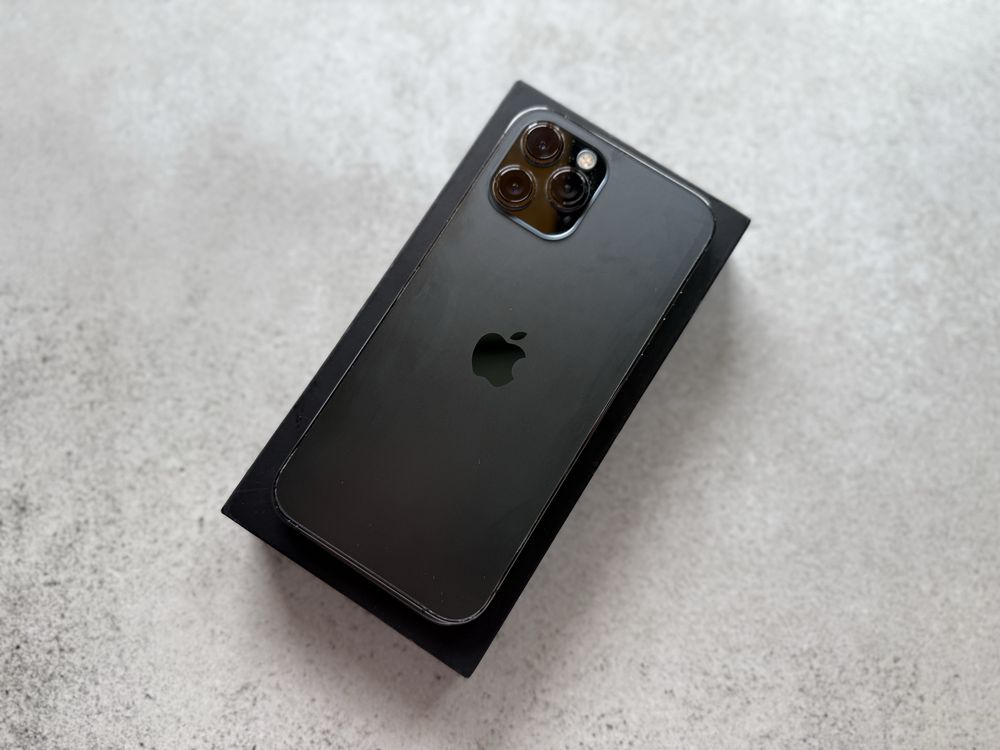 iPhone 12 PRO Max 512GB komplet oraz konsola BackBone w zestawie GREY