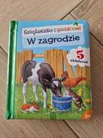 Książka z puzzlami. W zagrodzie