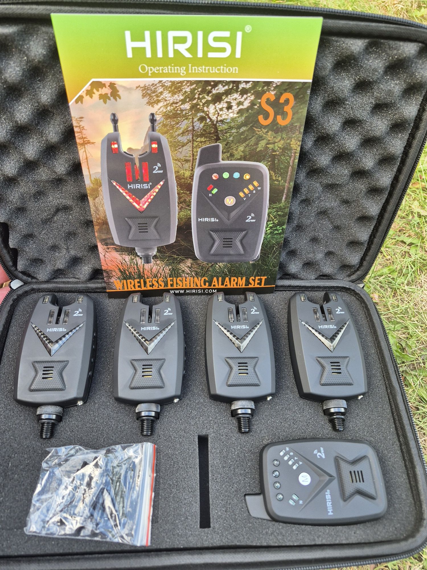 Сигналізатори кльову HIRISI S6, 4+1 . Також є свінгери ,фото в описі