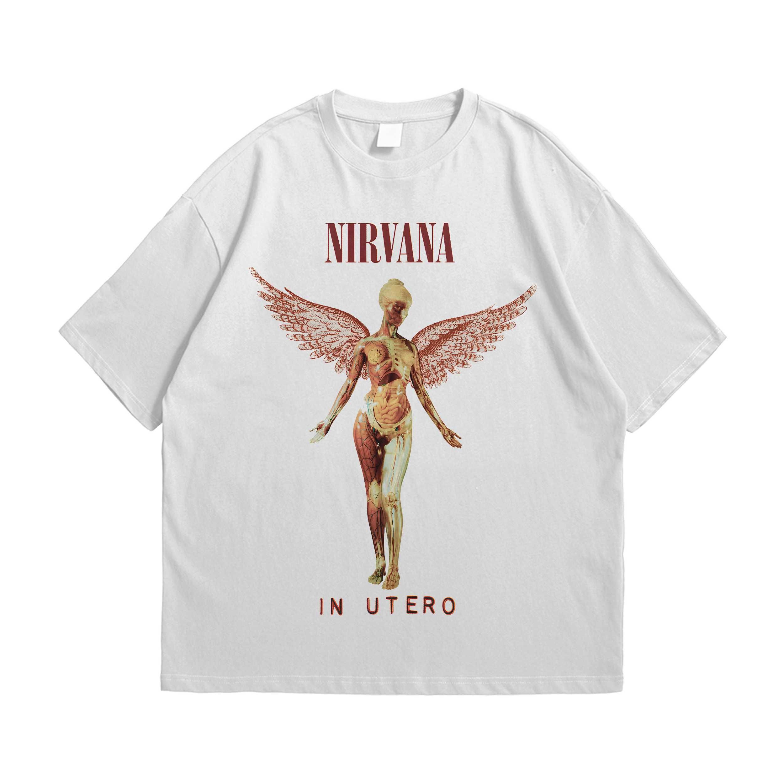 Футболка мерч рок групи Nirvana Kurt Cobain