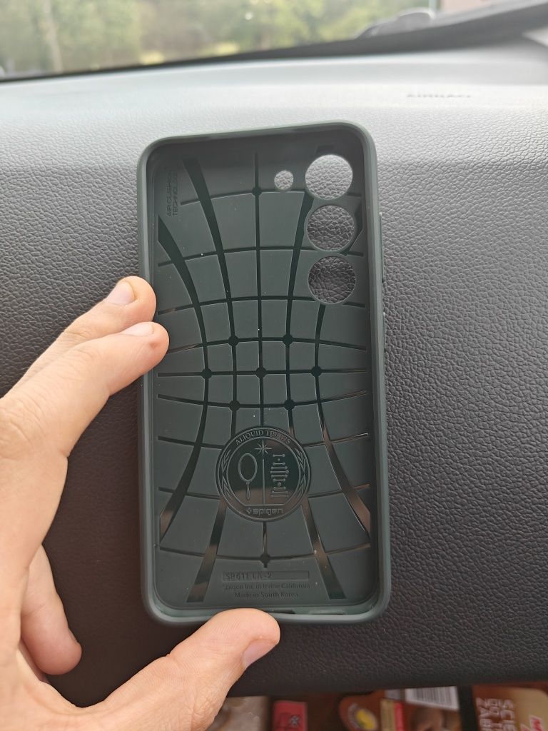 Spigen liquid air green etui do Samsung s23