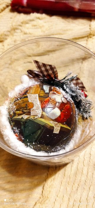 Новогодний подарок шар