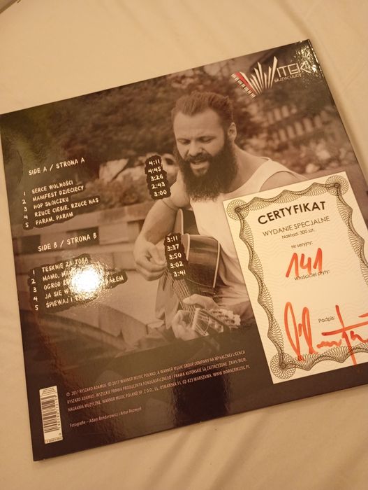 Witek muzyk ulicy Gram dla Was winyl z autografem
