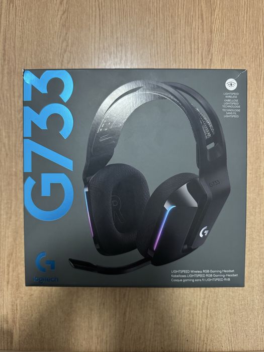 Logitech G733 LIGHTSPEED — бездротові ігрові навушники