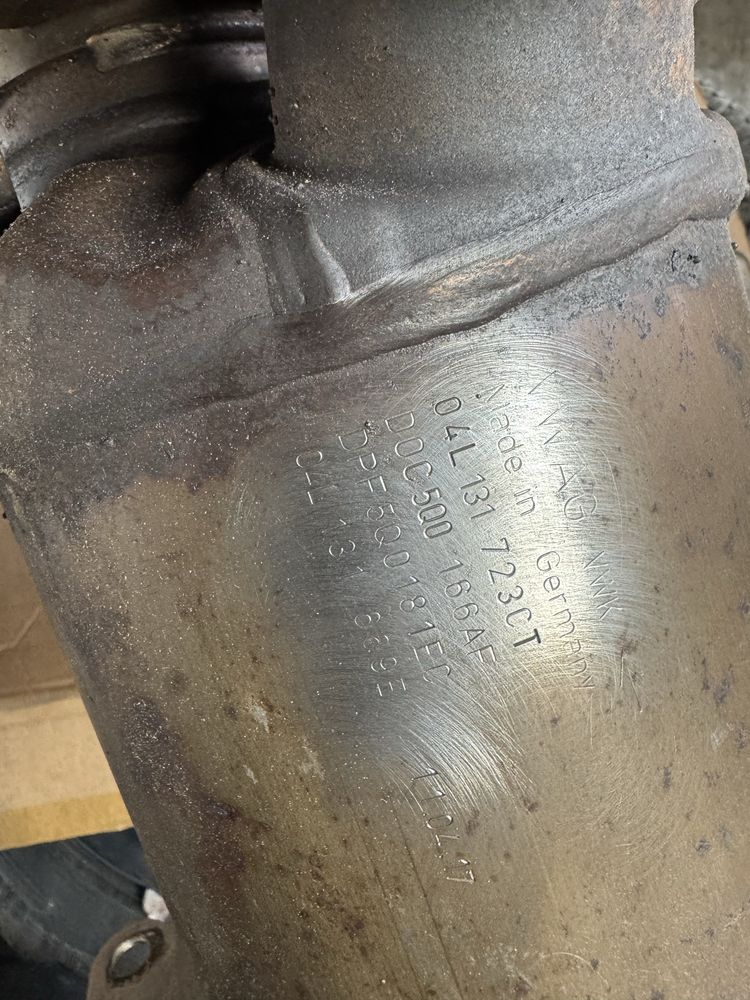 VW AUDI SKODA SEAT 2.0 TDI KATALIZATOR filtr dpf jak nowy wrocław