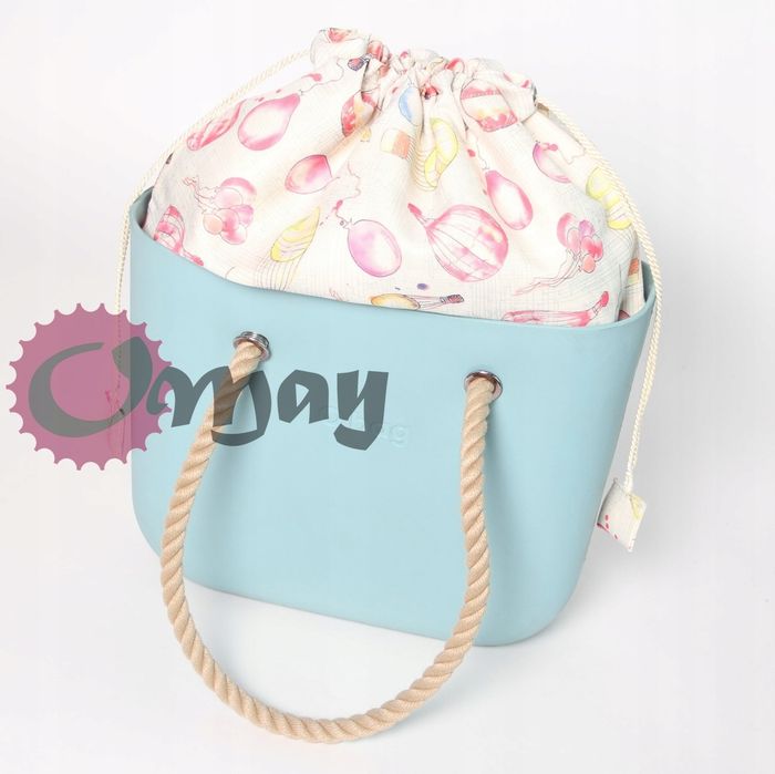 organizer OBAG STANDARD WOREK balony pudrowe 2 kieszenie komin oMay