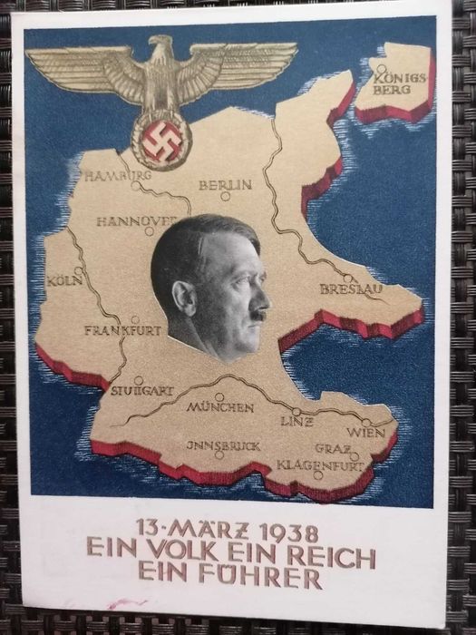 18 interessantes e RAROS postais do Terceiro Reich. 1933 a 1944