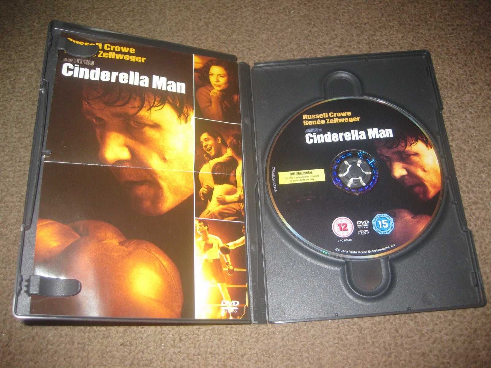 DVD "Cinderella Man" com Russell Crowe