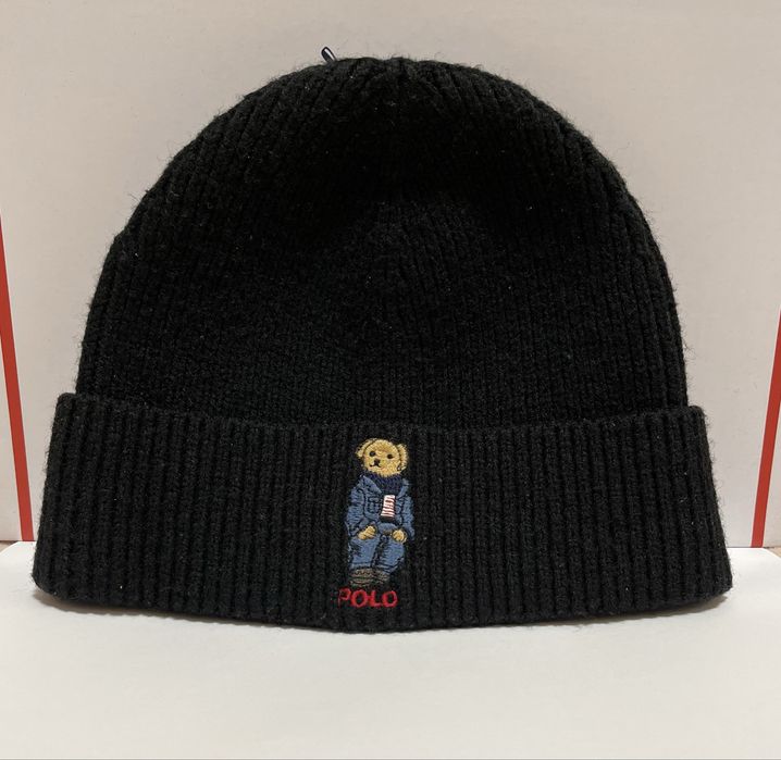 Шарка polo ralph lauren поло ральф лаврен з ведмедиком чорна