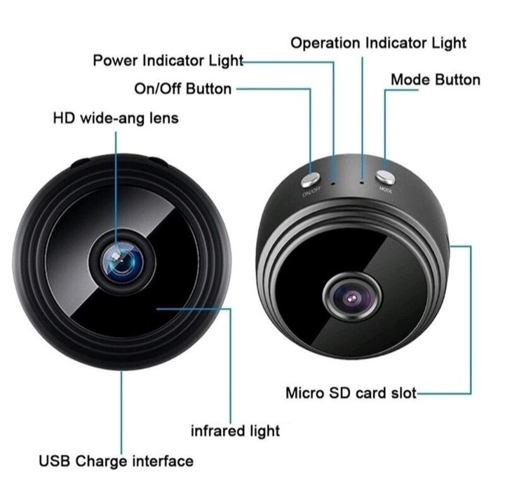 Mini kamera WiFi Pro