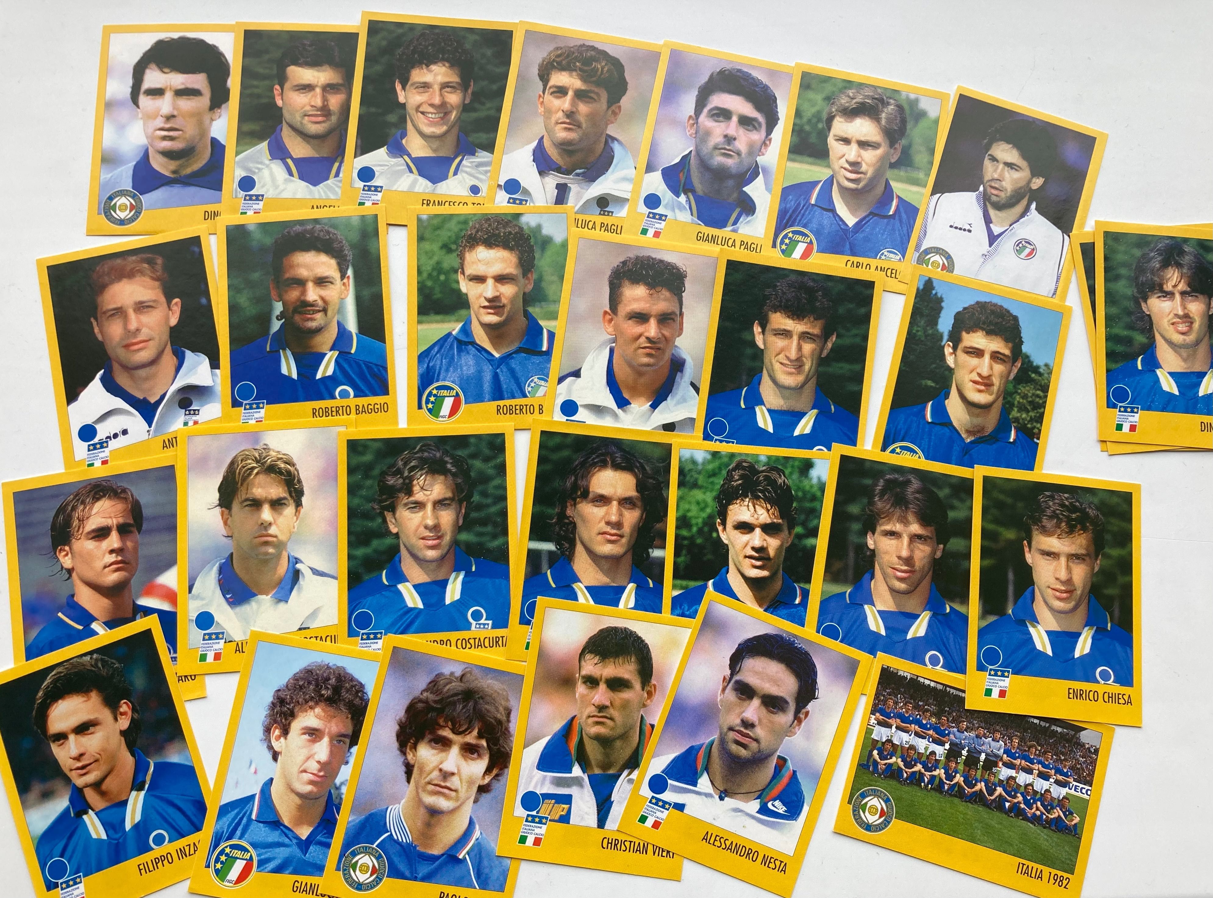 Azzurri Con ip 1982-1998 Panini