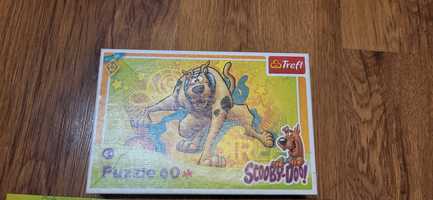 Puzzle 60 Scooby Doo w bardzo dobrym stanie