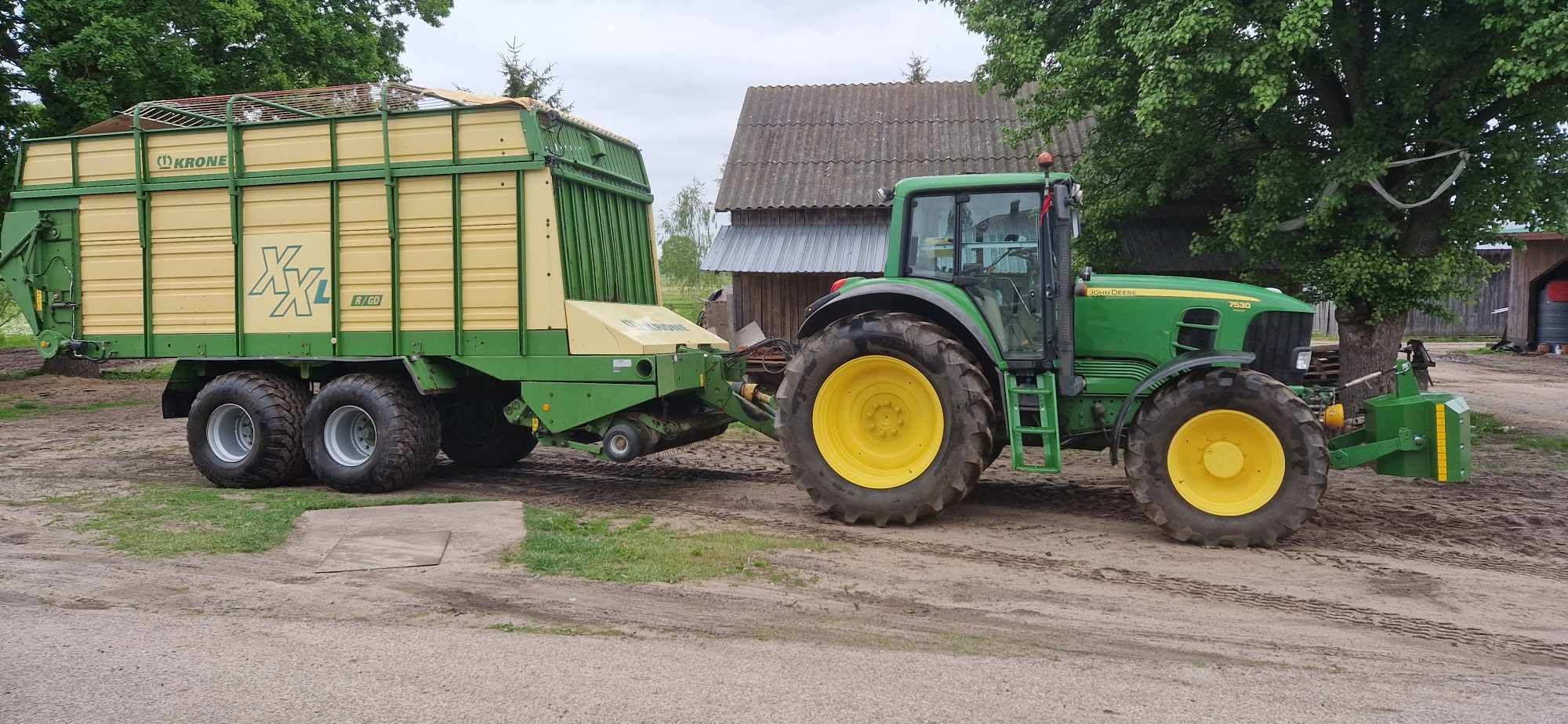 Zbior Traw Przyczepa Krone  ZX 450 GD