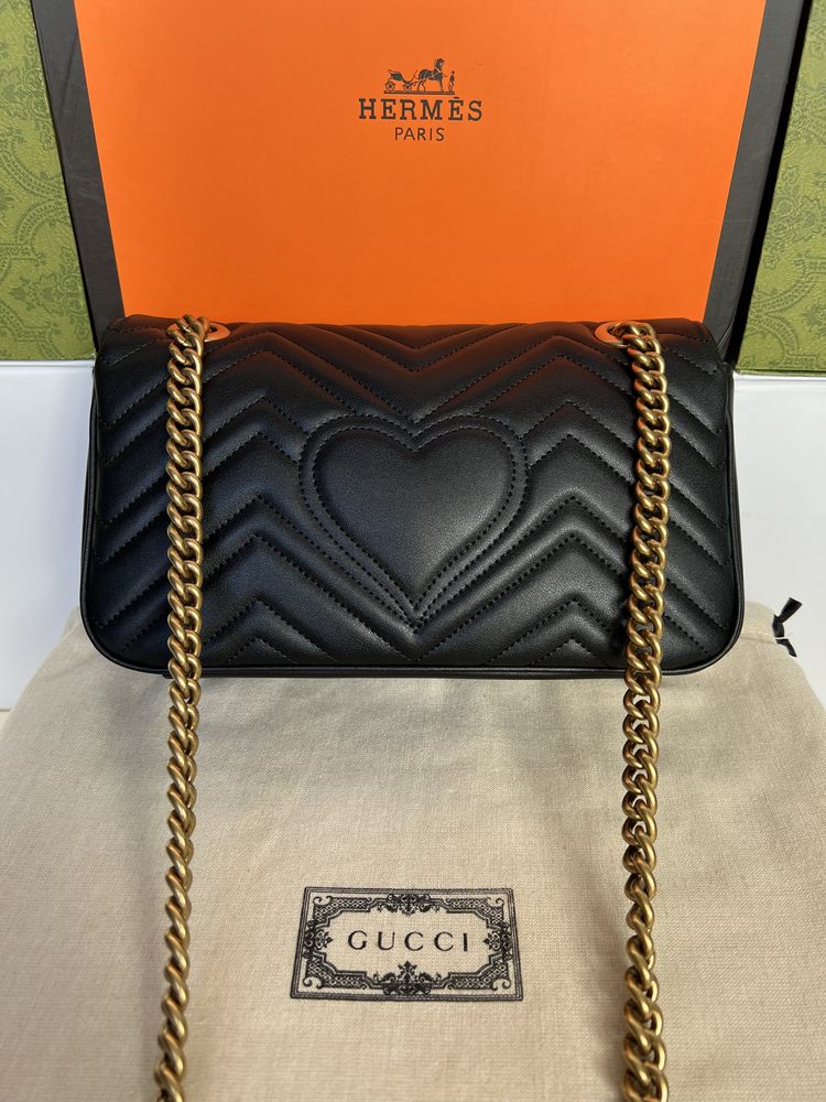 Torebka Gucci Marmont Black Leather