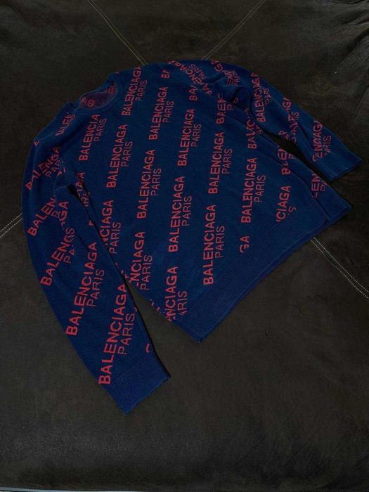 толстовка Balenciaga BB Crown Logo
