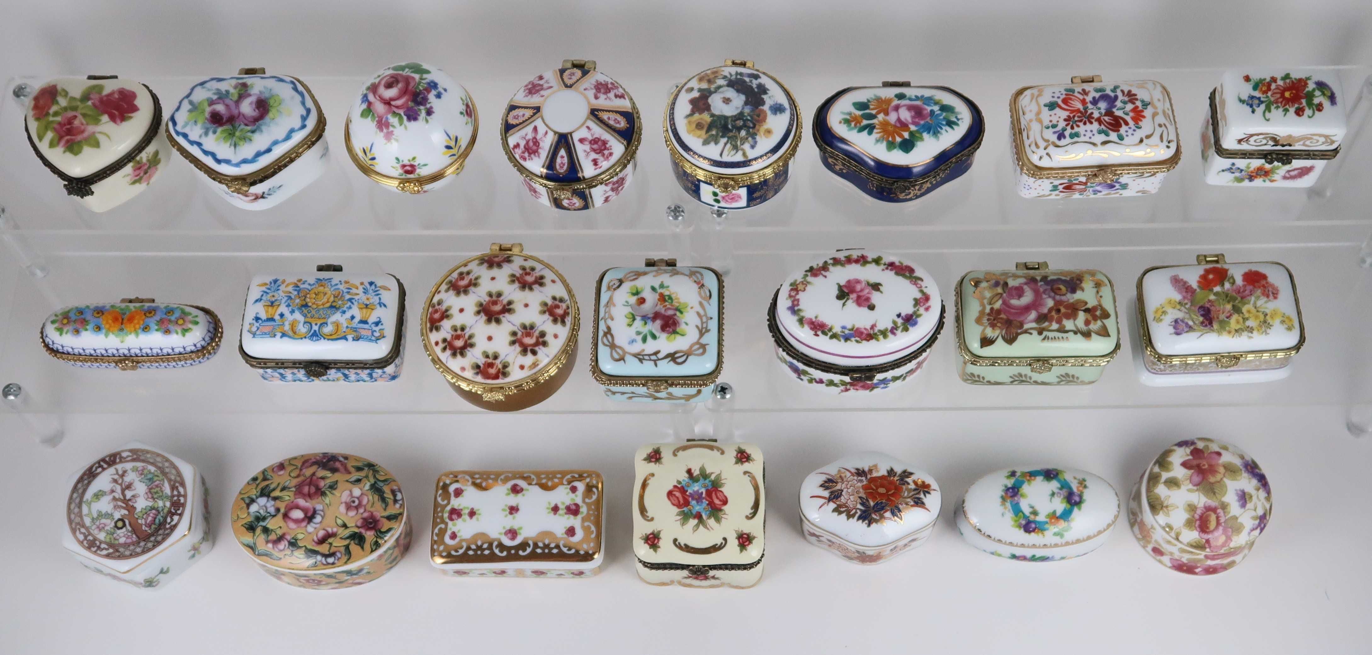 Caixas de joias em porcelana, CADA
