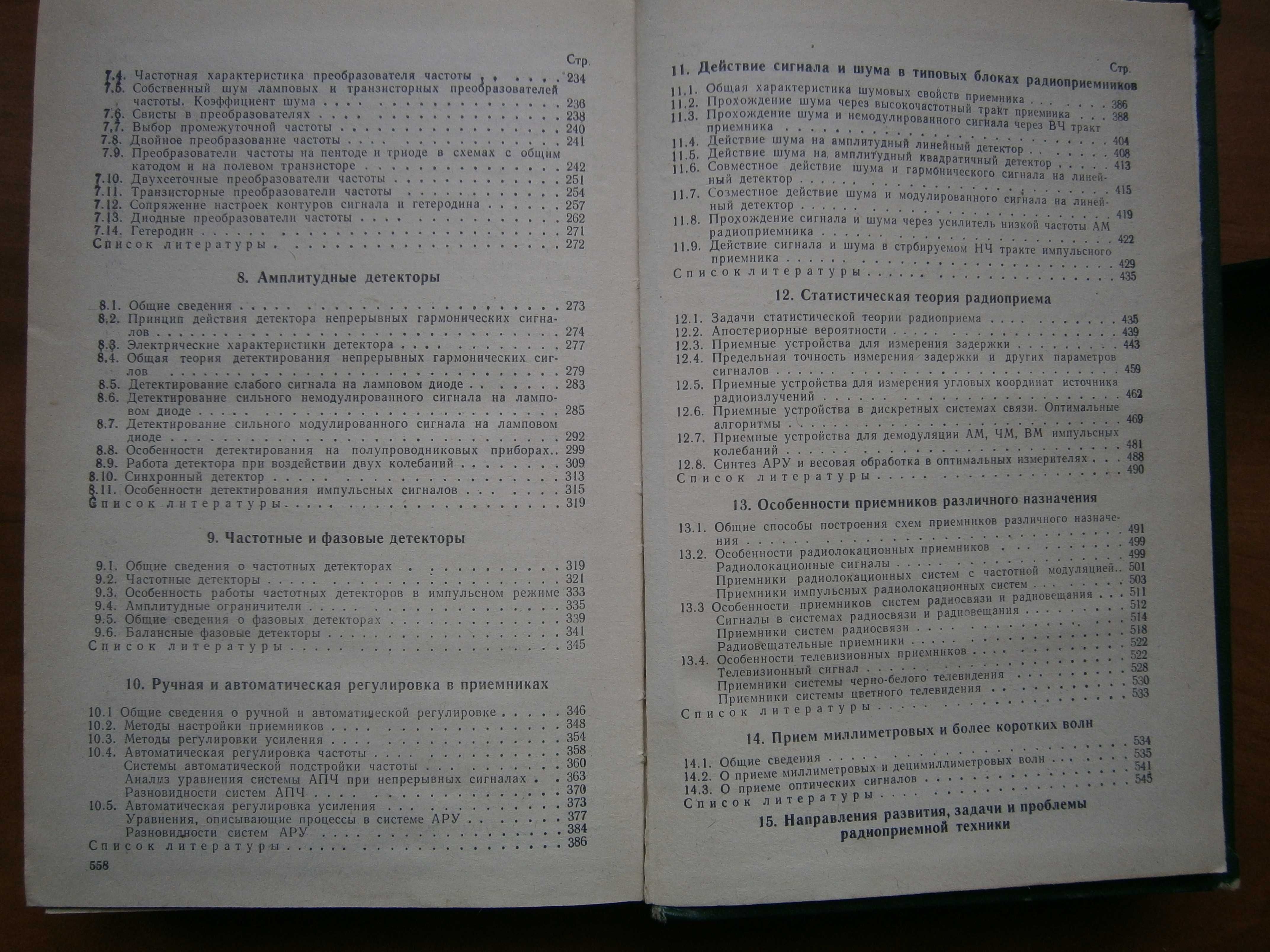 Радиоприемные устройства. Радиоелектроника. Импульсная техника.