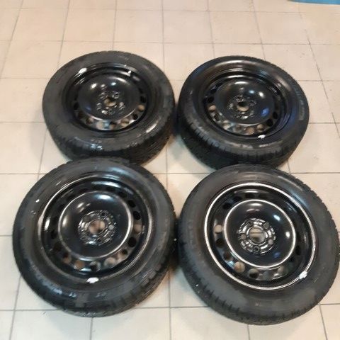 Koła Zimowe VW 5x112 16 Opony 205/55