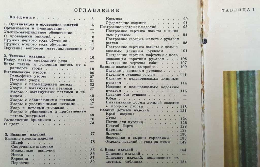 Пучкова Л.С. «Кружок художественного вязания на спицах» /1978 год