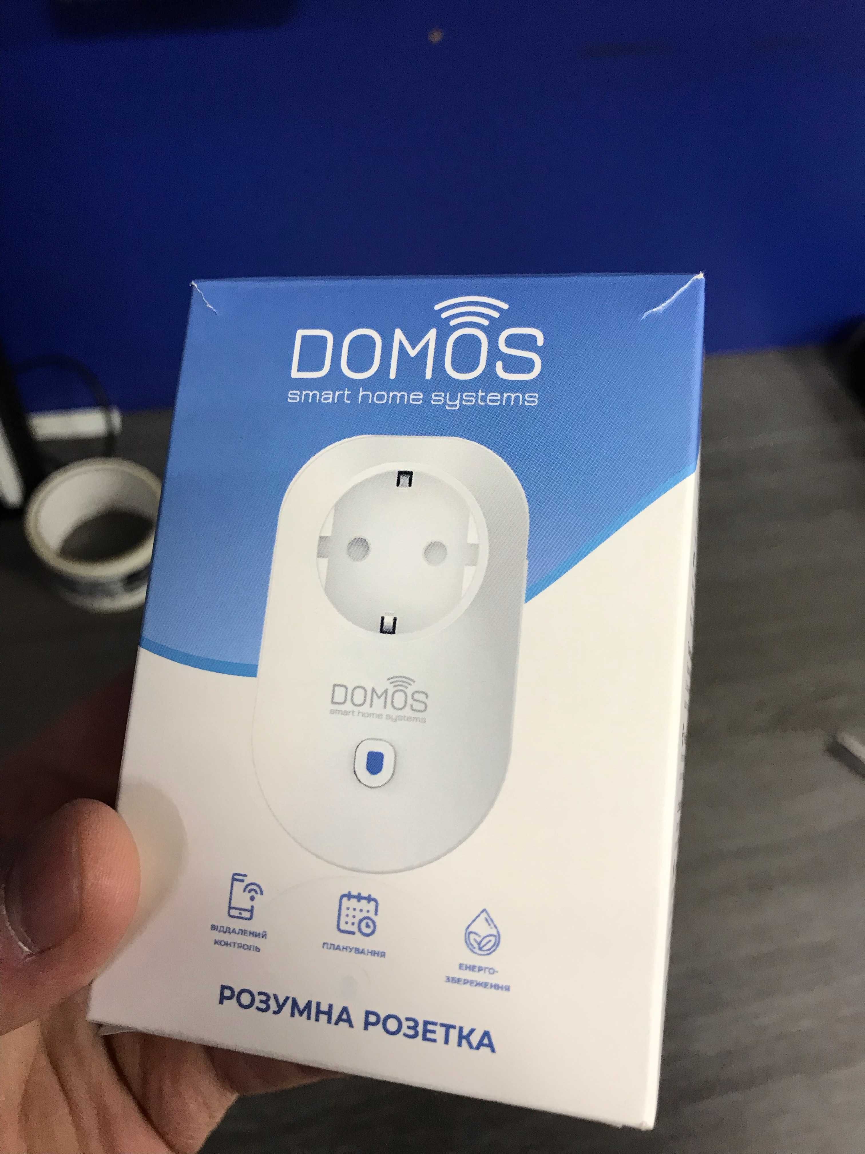 Wi-Fi розетка Domos DS-B25 нові, в наявності чимало шт.