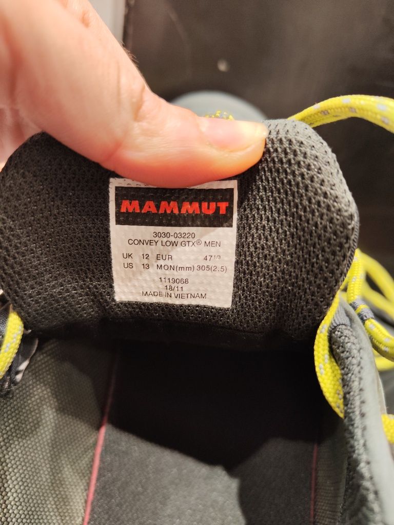 Mammut convey GTX buty meskie trekkingowe rozm 47