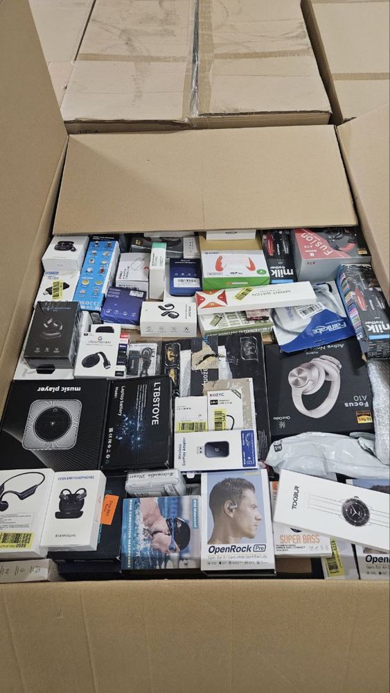 100% ВИГОДИ!!Бокси-палети Lidl,Amazon,техніка,одяг,електроніка,світло