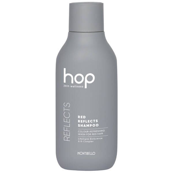 Montibello Hop Szampon Do Włosów Red Reflects Shampoo 300 Ml Czerwony