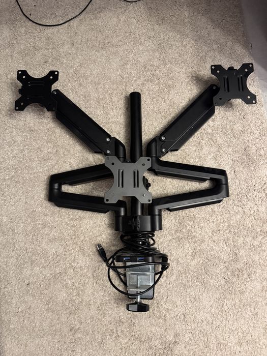 Ramię/uchwyt na 3 monitory Fellowes Platinum