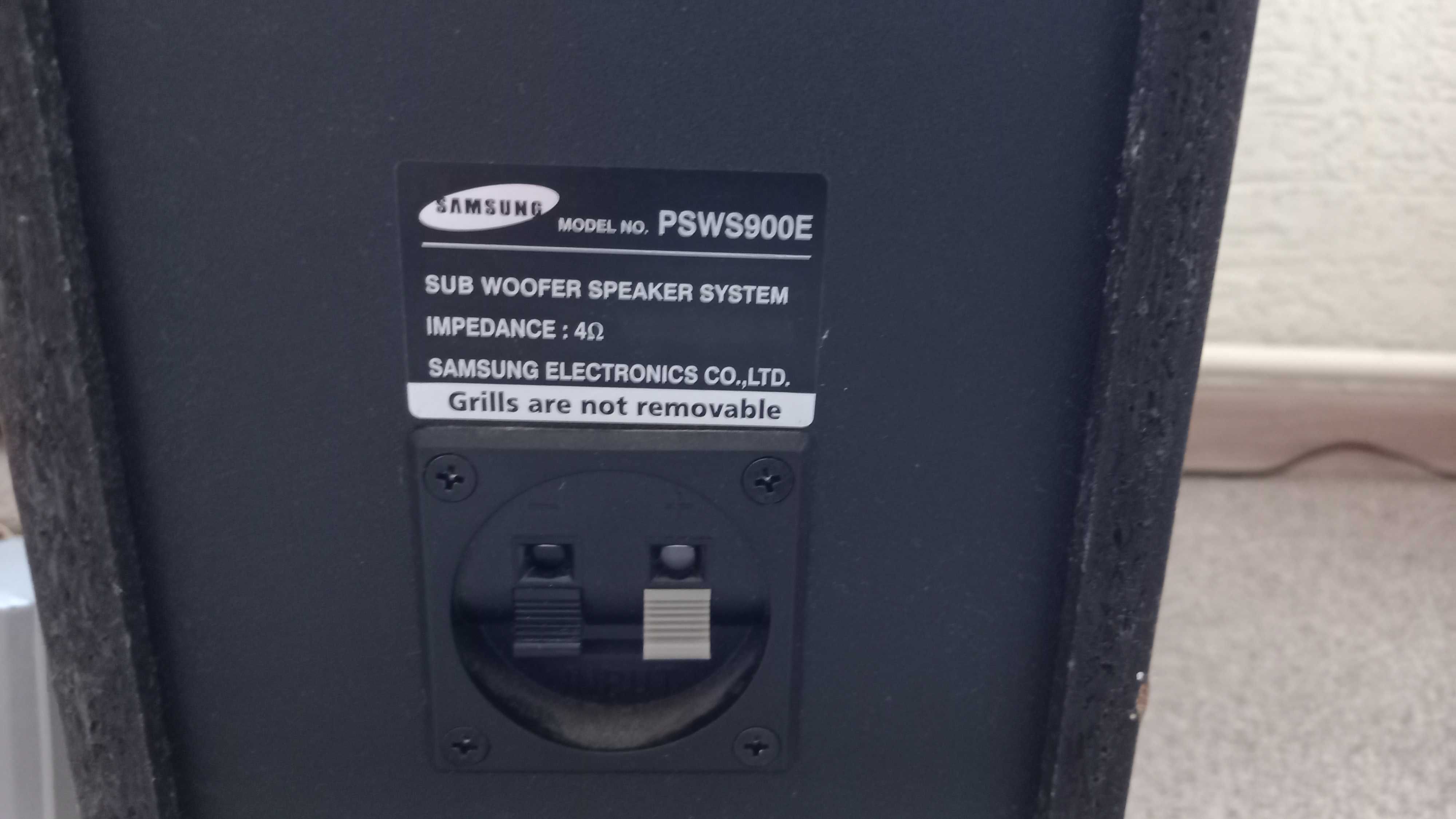 Tuba Samsung PSW 900E 4Ohm + Satelity