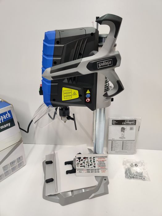 НОВ сверлильний станок сГерман С ДИСПЛЕЕМ Sheppach DP 55/С ЕЛЕКТРОННЫМ