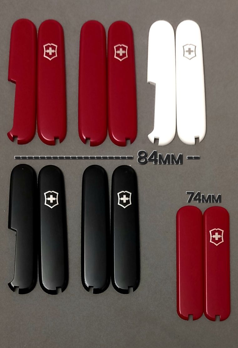 Накладки Victorinox плашки Вікторінокс 91мм Титанові Титан