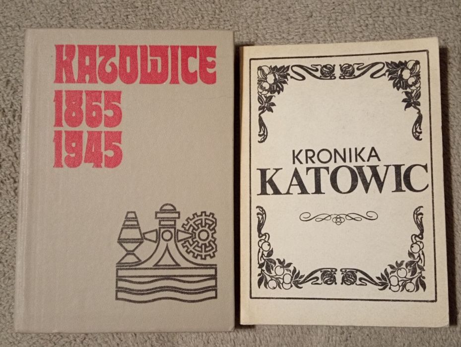 Katowice 1865/1945 oraz Kronika Katowic t.3 + pocztówki
