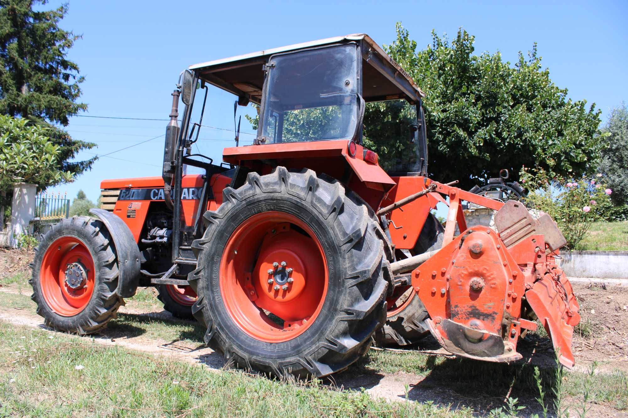 Tractor Carraro 620 + Alfaias
