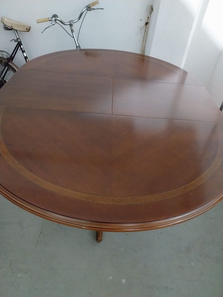 Mesa em madeira de nogueira Extensivel