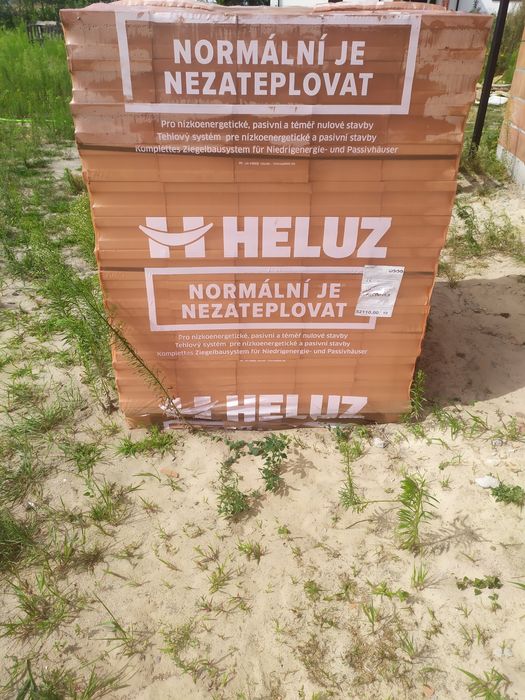 Cegła HELUZ na ścianki działowe - cała paleta