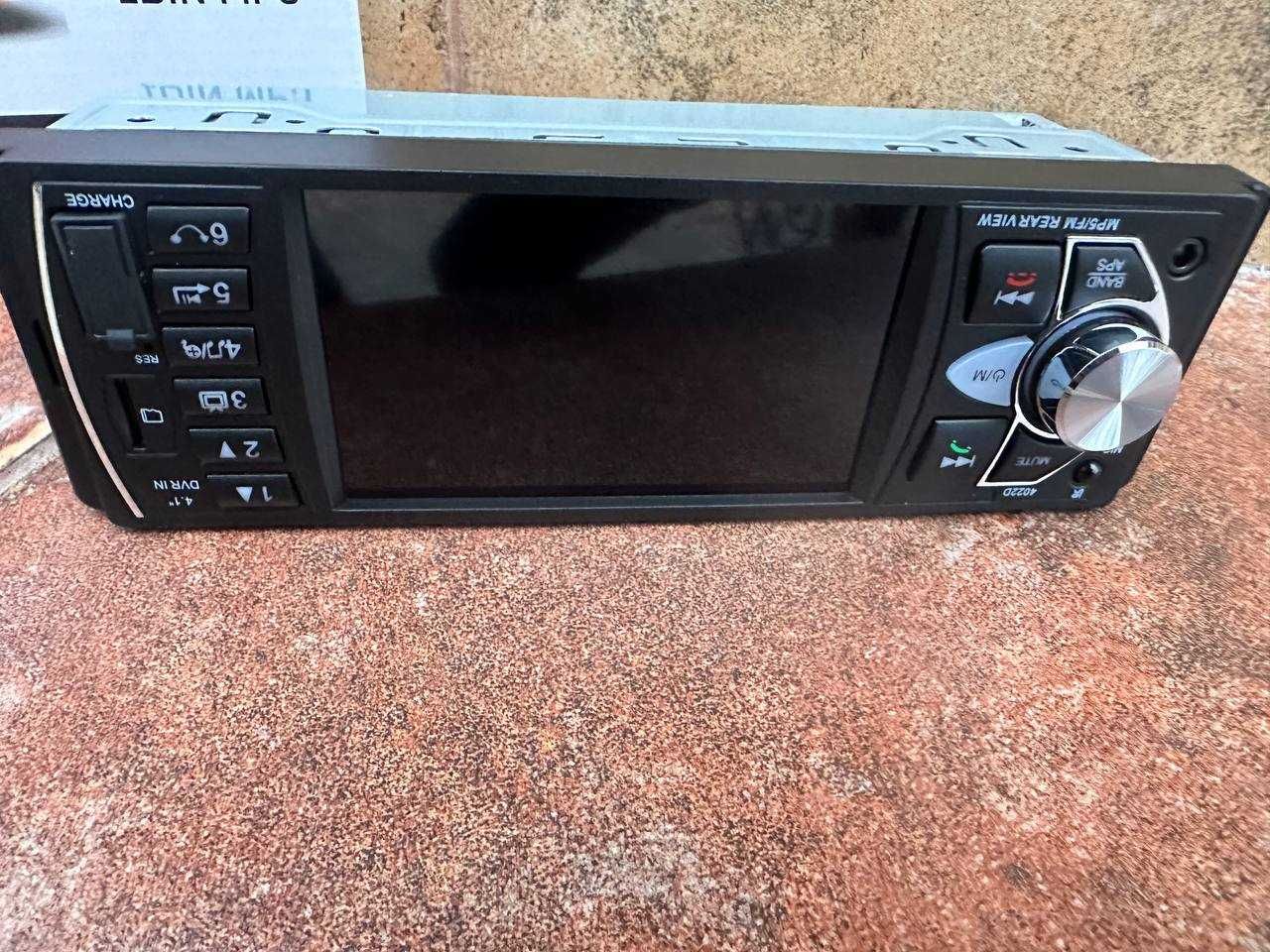 ℹ️ Магнитола Pioneer 1Din MP5 сенсорный дисплей 4" Автомагнитола 4х80w